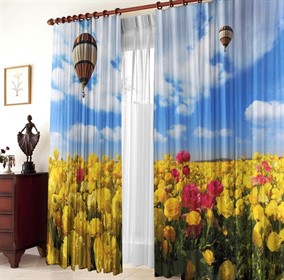 фотошторы "ВОЗДУШНЫЕ ШАРЫ"