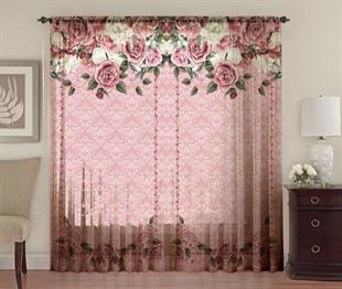 ФОТОТЮЛЬ "ЗЕФИР РОЗОВЫЙ" 