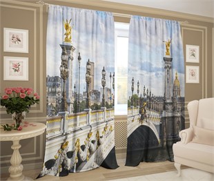 фотошторы "АЛЕКСАНДРОВСКИЙ МОСТ" 