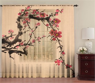 ФОТОТЮЛЬ "ВЕТКА САКУРЫ" 