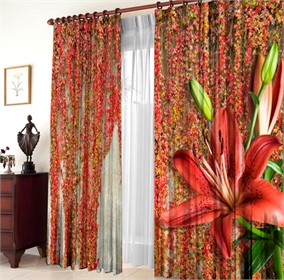 фотошторы "КОРОЛЕВСКАЯ ЛИЛИЯ"