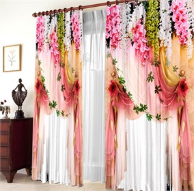 фото шторы Летний день "ПРИМАДОННА БЕЖ" 