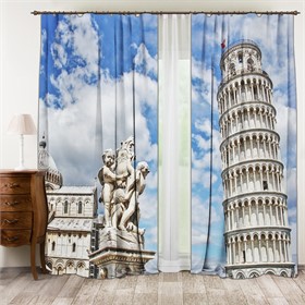  фотошторы "ПИЗАНСКАЯ БАШНЯ" 