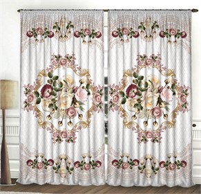 фотошторы "ПАРФЮМ БЕЛЫЙ"