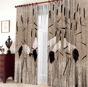 фотошторы "ЦАПЛИ" 