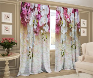 фотошторы "ЦВЕТОЧНАЯ КОМПОЗИЦИЯ" 