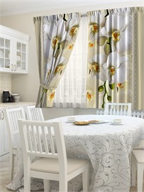 ФОТОШТОРЫ КУХНЯ  "АРОМАТНЫЙ МИР"  