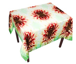 ФОТОСКАТЕРТЬ "ГЕОРГИНЫ" 