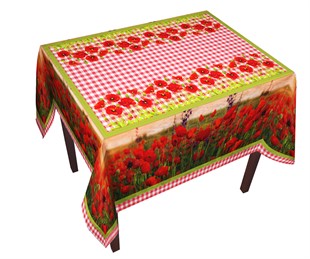 ФОТОСКАТЕРТЬ "МАКИ"  